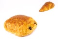 Studio shot of French pastries Royalty Free Stock Photo