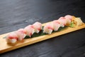 Red snapper pressed sushi