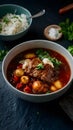 studio showcase beef stew, a savory delight in focus