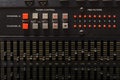 Studio sound processor with with compressors, preamplifiers and audio interfaces