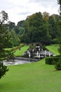 Fountains Abbey and Studley Royal Water Garden, nr Ripon, North Yorkshire, England, UK Royalty Free Stock Photo