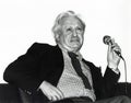 Studs Terkel Conducts a Discussion in Chicago