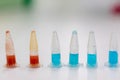 Analysis Chemical composition in laboratory.