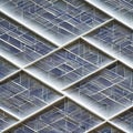 A study in geometric abstraction, with precise angles, symmetrical compositions, and clean lines that create a visually structur