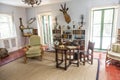 Study room in the Ernest Hemingway Home and Museum in Key West Royalty Free Stock Photo