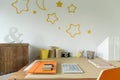 Study room for schoolchild Royalty Free Stock Photo