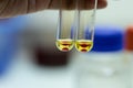 The study Separating by filtration the component substances from liquid mixture.
