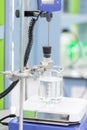 The study Separating by filtration the component substances from liquid mixture.