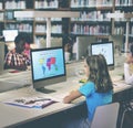 Study Studying Learn Learning Classroom Internet Concept Royalty Free Stock Photo