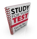 Study for Your Test Book Cover Title Best Grade Score Quiz Exam