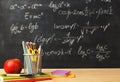 Back to school conceptual background Royalty Free Stock Photo