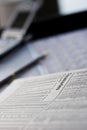 Studying treasuries Royalty Free Stock Photo