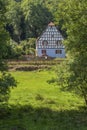 Stuedenbach foresters house near Eppenbrunn. Palatinate region in Germany Royalty Free Stock Photo