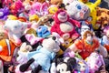 Stuffed animals and characters