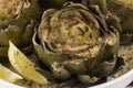 Stuffed Artichoke Royalty Free Stock Photo