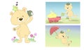 Stuffed bear page