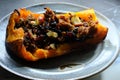 Stuffed Butternut Squash Royalty Free Stock Photo