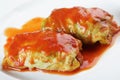 Stuffed cabbage Royalty Free Stock Photo