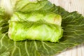 Stuffed cabbage roll Royalty Free Stock Photo