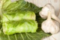 Stuffed cabbage roll Royalty Free Stock Photo