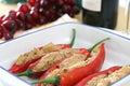 Stuffed chilies Royalty Free Stock Photo