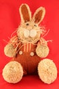 Stuffed decorative rabbit Royalty Free Stock Photo