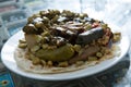 Stuffed Grape Leaves - Arabic Food Royalty Free Stock Photo