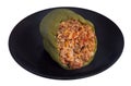 Stuffed green pepper