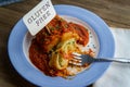 Stuffed Lasagna Roll Up