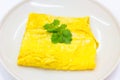 Stuffed nutrias omelet Royalty Free Stock Photo