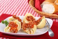 Stuffed Pasta Shells Royalty Free Stock Photo