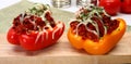 Stuffed Peppers Royalty Free Stock Photo