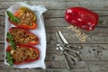 Stuffed Peppers Royalty Free Stock Photo