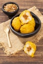 Stuffed Potato Typical Fry Of Several Latin American Countries Royalty Free Stock Photo