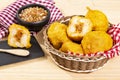 Stuffed Potato Typical Fry Of Several Latin American Countries Royalty Free Stock Photo