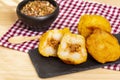 Stuffed Potato Typical Fry Of Several Latin American Countries Royalty Free Stock Photo