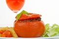 Stuffed tomato Royalty Free Stock Photo