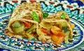 stuffed vegetable parathas Royalty Free Stock Photo