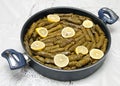 Stuffed vine leaves Royalty Free Stock Photo