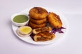 A stuffing vada an mumbai special Royalty Free Stock Photo