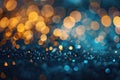 Abstract Bokeh Lights Background, Festive Atmosphere Concept Royalty Free Stock Photo