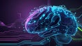 Mesmerizing Abstract Digital Data Plexus Model Design - AI Generated Image