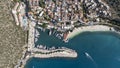 Aerial View of Kalkan Harbor Royalty Free Stock Photo