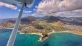 Stunning aerial views of Oahu