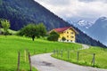 Stunning alpine landscape in canton Uri, Switzerland