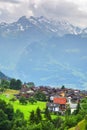 Stunning alpine landscape in canton Uri, Switzerland