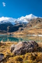 Stunning alpine landscape near Bernina Pass, Switzerland