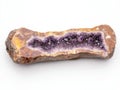 Stunning amethyst geode crystal formation Royalty Free Stock Photo