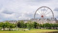 Stunning architectural shot of the city of Paris, France.