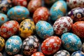 Stunning Artistic Egg Display Royalty Free Stock Photo